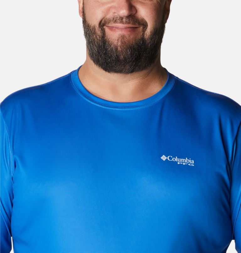 Columbia Men' PF Termina Tackl Fis Flag Lon Sleev Shir  Big