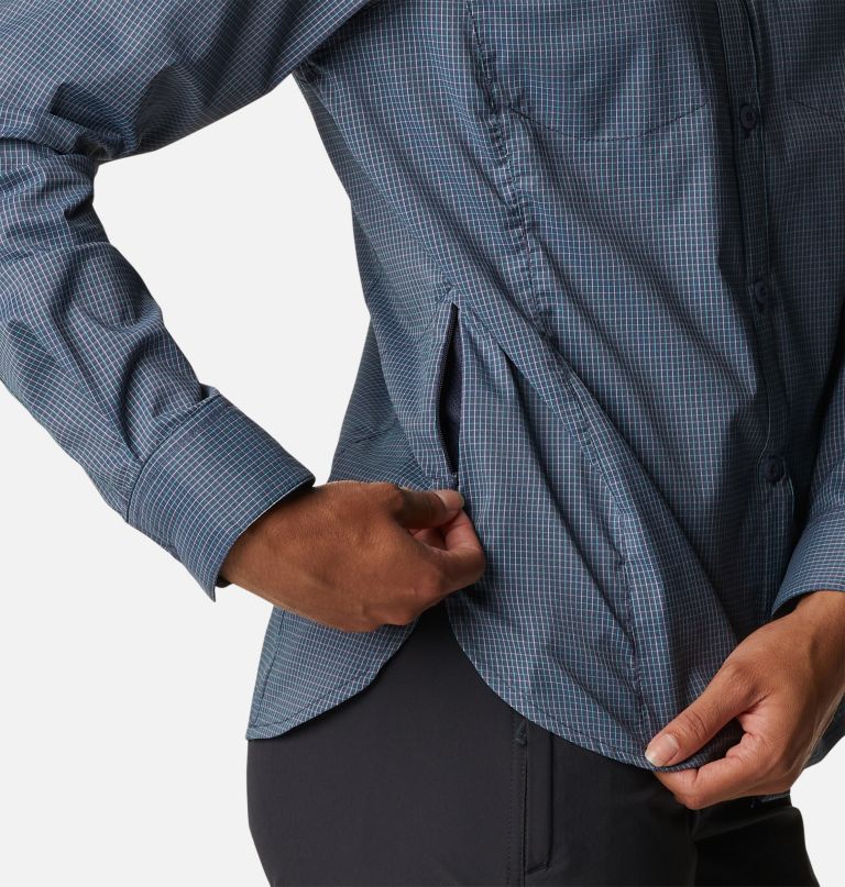 Columbia Women' Silve Ridge Lit Plai Lon Sleev Shirt