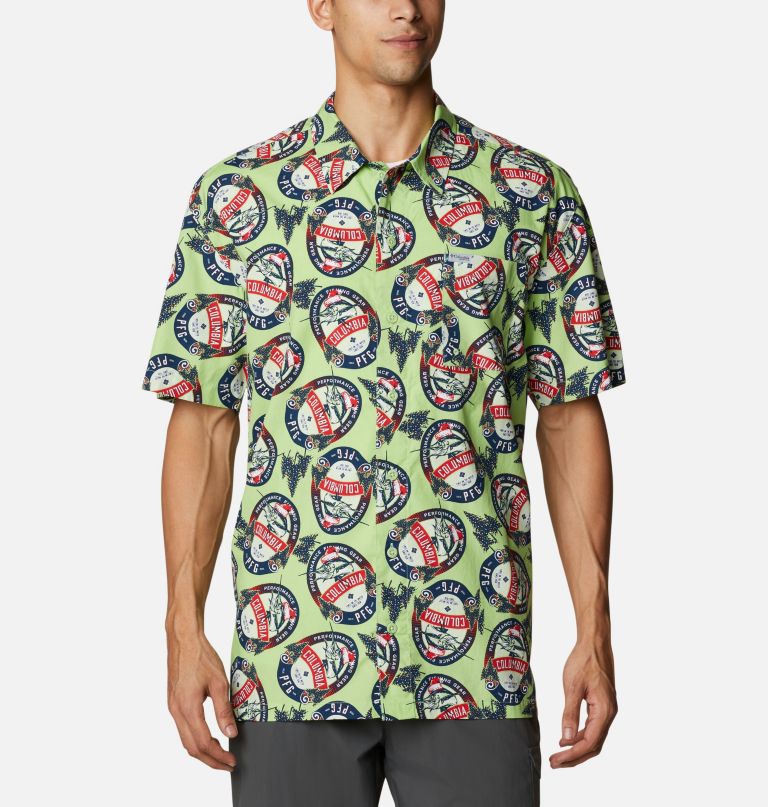 Columbia Men' PF Troller Best Shor Sleev Shirt