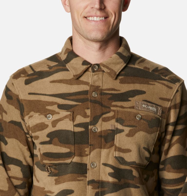 Columbia Men' PH Bucktail Fleec Ove Shirt