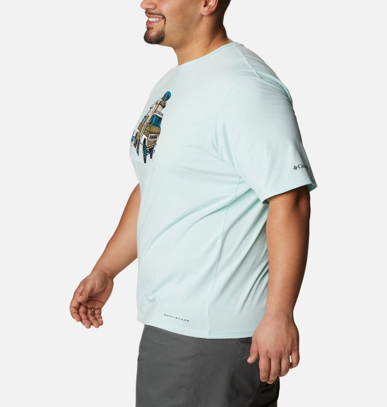 Columbia Men' Su Tre Shor Sleev Graphi T-Shir  Big