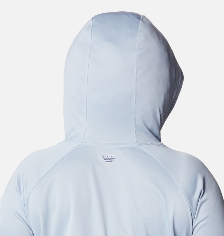 Columbia Women' PF Tida Tee Heathe Hoodi  Plu Size