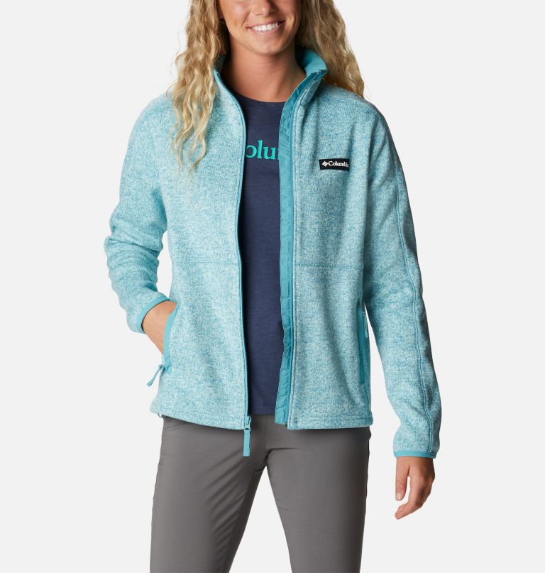 Columbia Women' Sweate Weather Fleec Ful Zi Jacket