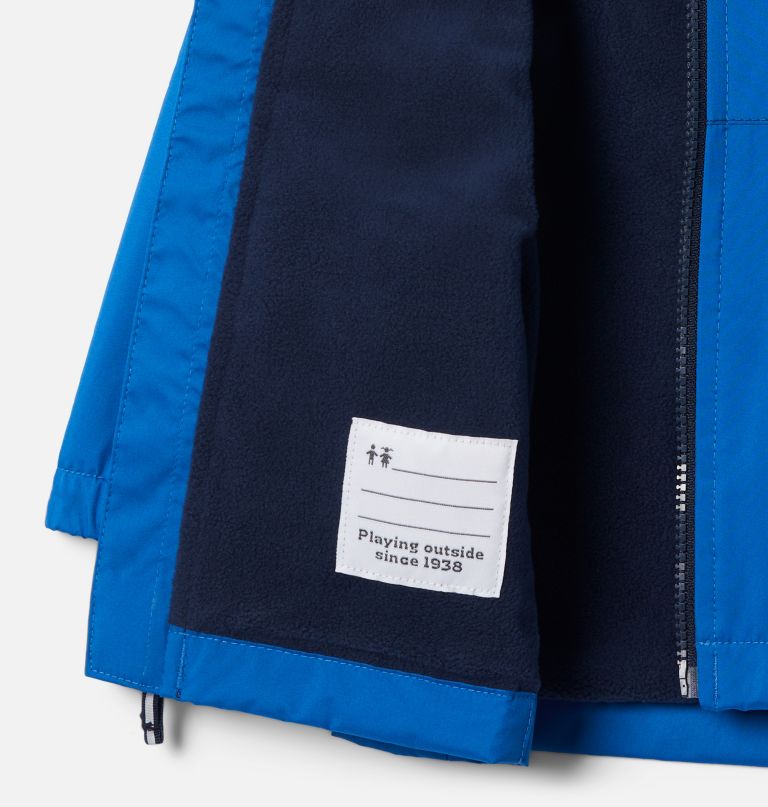 Columbia Boys Toddle Rain Trails Fleec Line Jacket