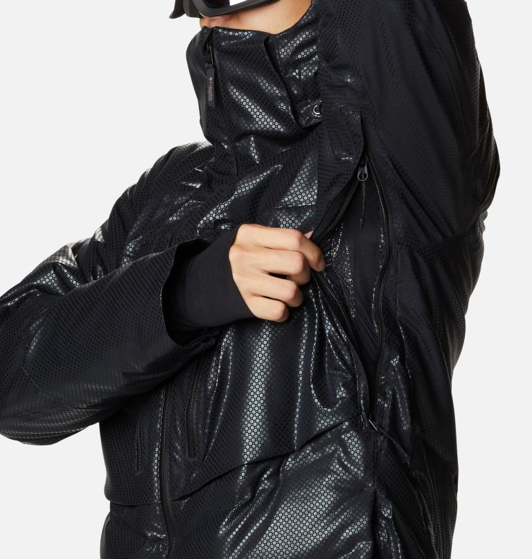 Columbia Men' Powde Keg Blac Dot Dow Jacket