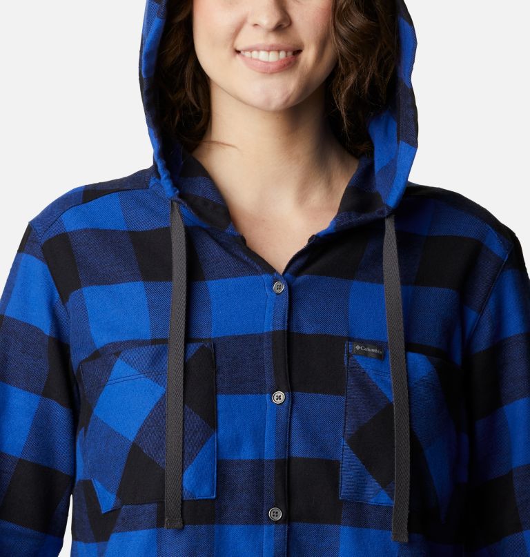 Columbia Women' Anytime Stretc Hoode Lon Sleev Shirt