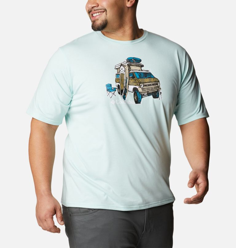 Columbia Men' Su Tre Shor Sleev Graphi T-Shir  Big