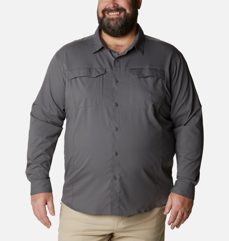 Columbia Men' Silve Ridg Lite Lon Sleev Shir  Big