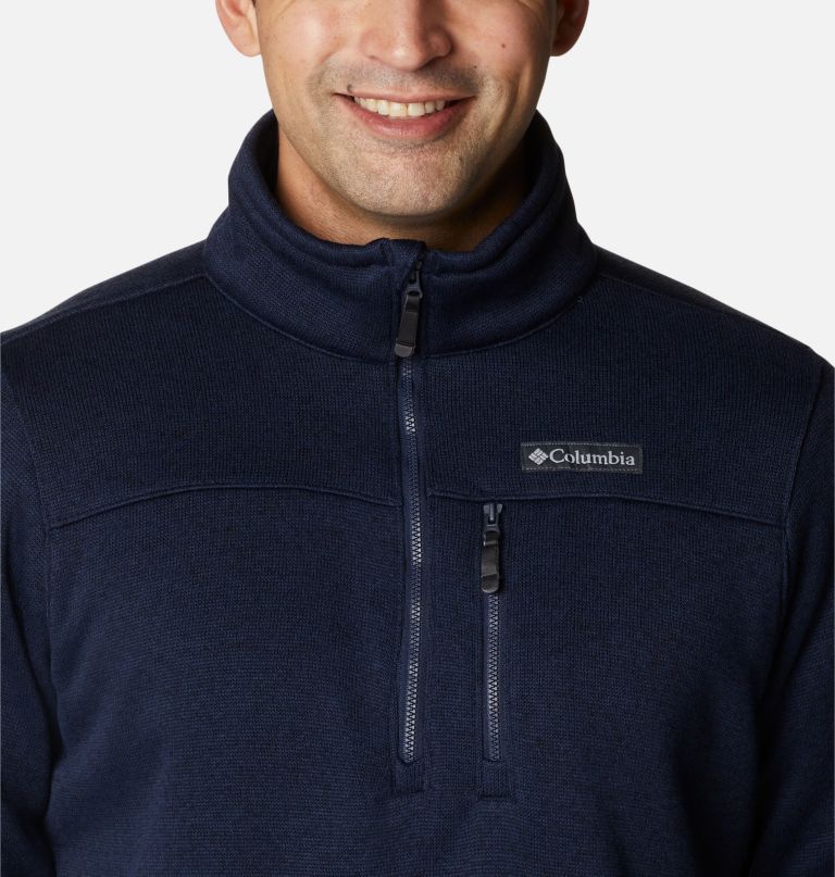 Columbia Men' Hatche Hill Hal Zi Sweate Fleec Pullover