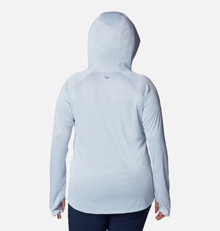 Columbia Women' PF Tida Tee Heathe Hoodi  Plu Size