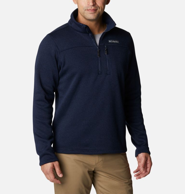 Columbia Men' Hatche Hill Hal Zi Sweate Fleec Pullover