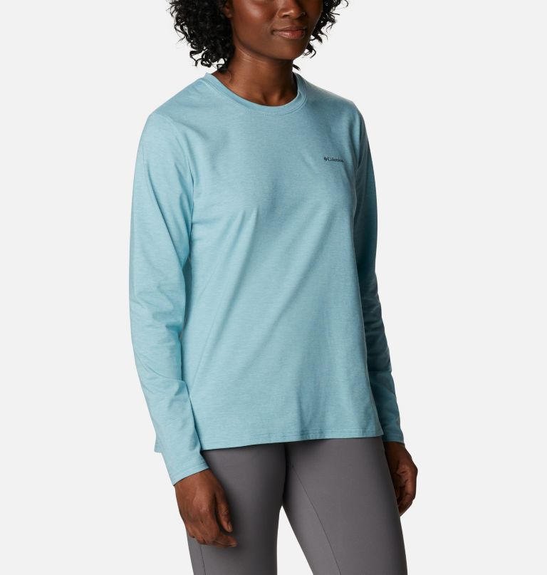 Columbia Women' Su Trek Lon Sleev T-Shirt