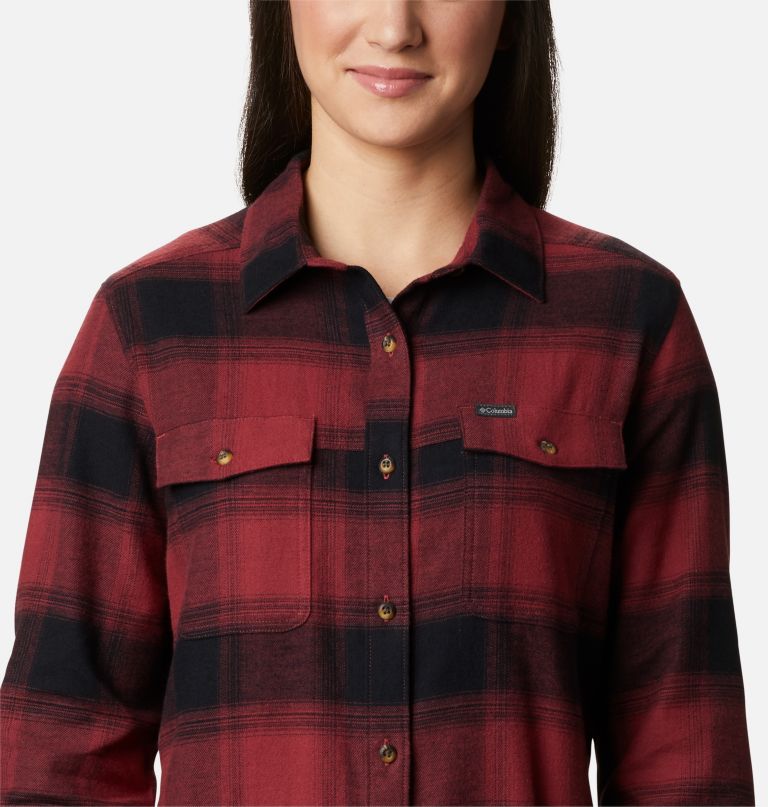 Columbia Women' Pin Street Stretc Flannel