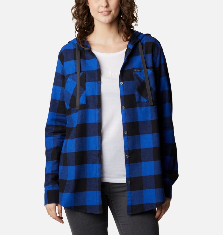 Columbia Women' Anytime Stretc Hoode Lon Sleev Shirt