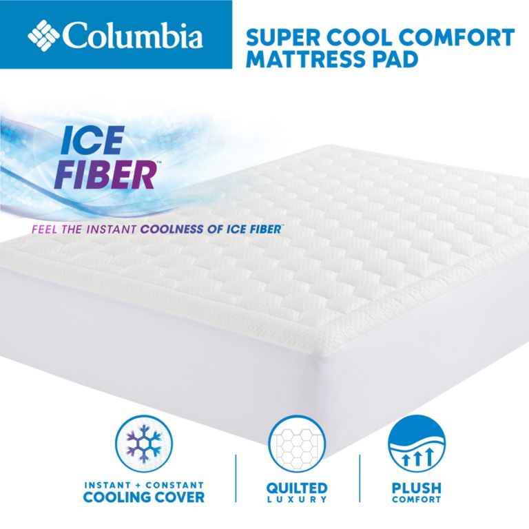 Columbia Ic Fiber Coolin Mattres Pa  Queen