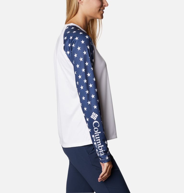 Columbia Tida Tee PF American LS