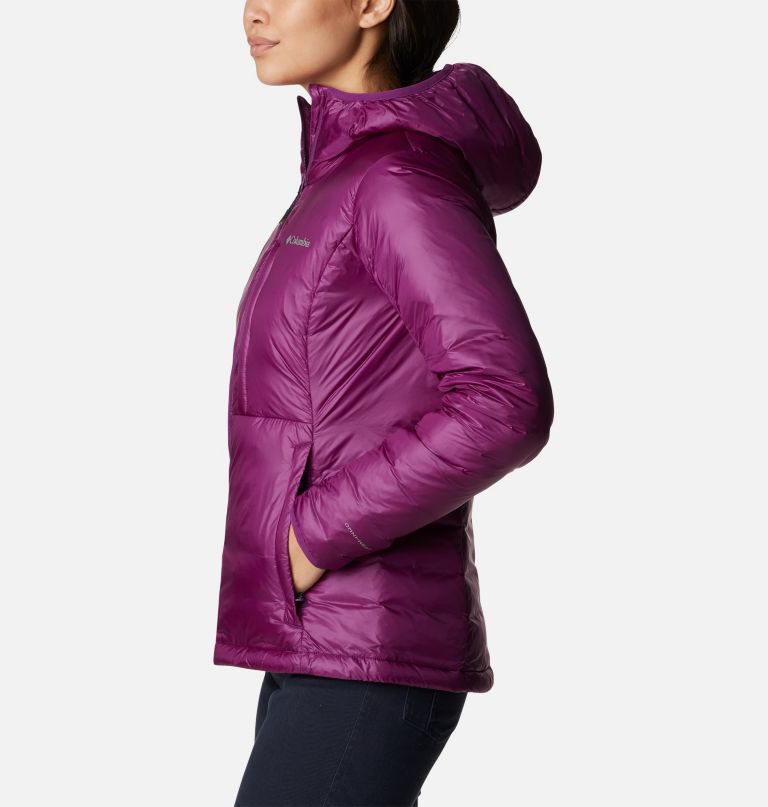 Columbia Women' Infinit Summit Omni-Heat Infinit Doubl Wall Dow Hoode Jacket