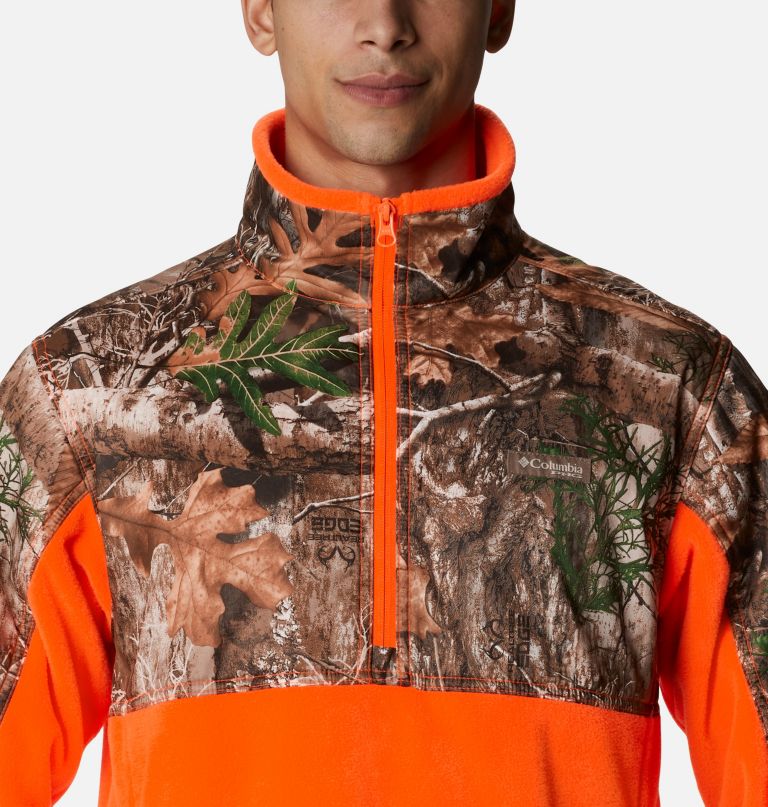 Columbia Men' PHG Fleec Overla 1/ Zi Pullover