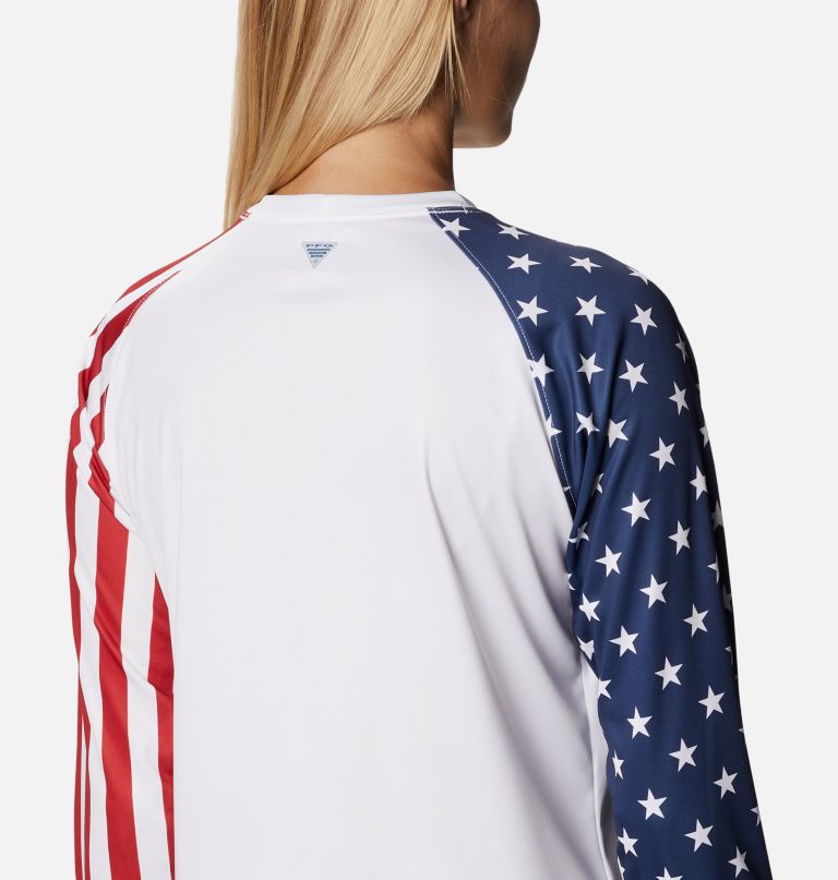 Columbia Tida Tee PF American LS