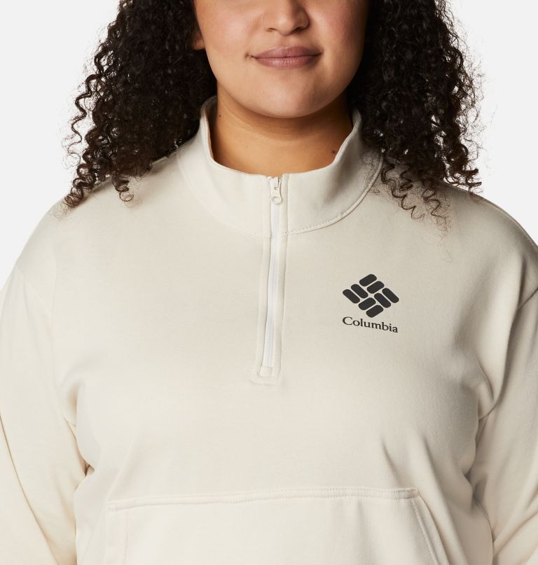 Columbia Women' Columbia Trek Frenc Terr Hal Zi Sweatshir  Plu Size