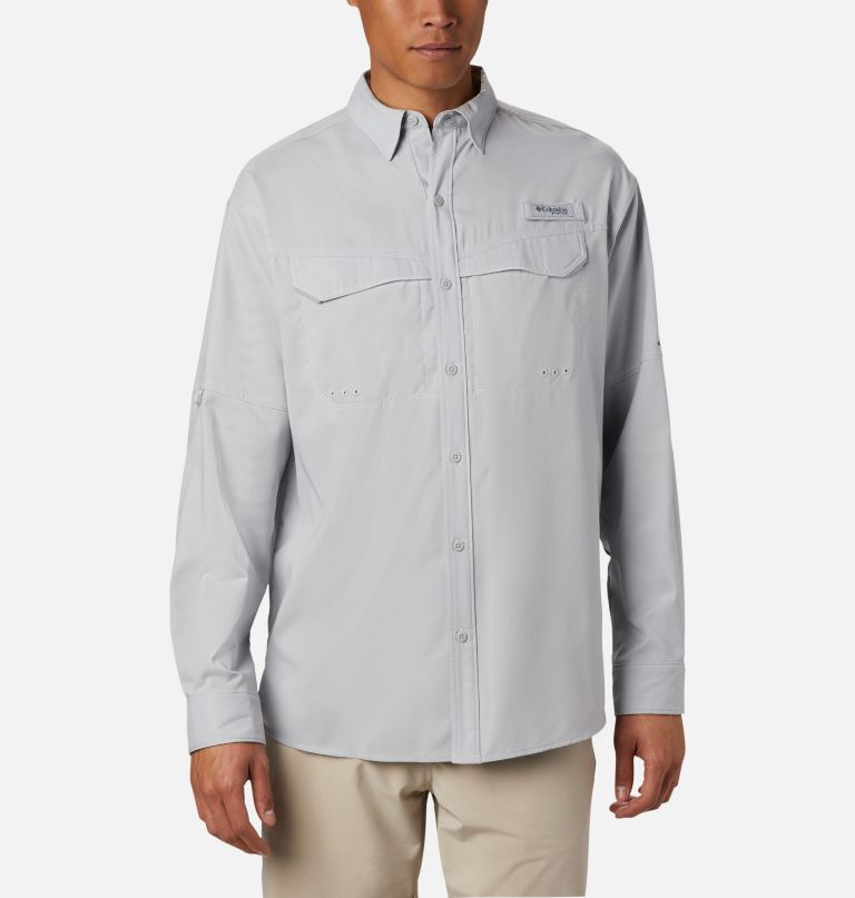 Columbia Men' PF Lo Dra Offshore Lon Sleev Shirt