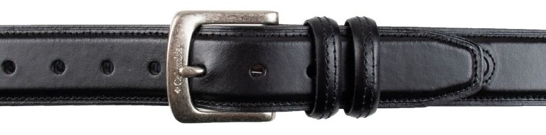 Columbia Men' Goos Lak Leathe Belt
