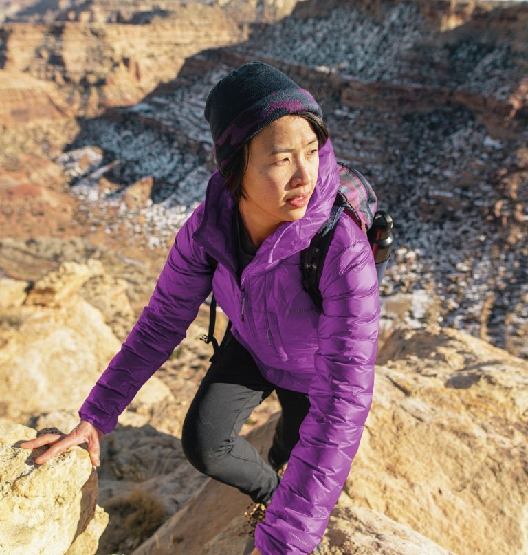 Columbia Women' Infinit Summit Omni-Heat Infinit Doubl Wall Dow Hoode Jacket