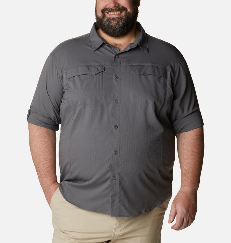 Columbia Men' Silve Ridg Lite Lon Sleev Shir  Big