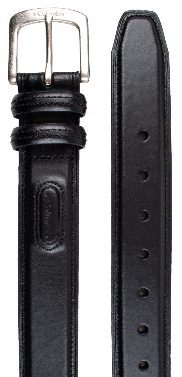 Columbia Men' Goos Lak Leathe Belt