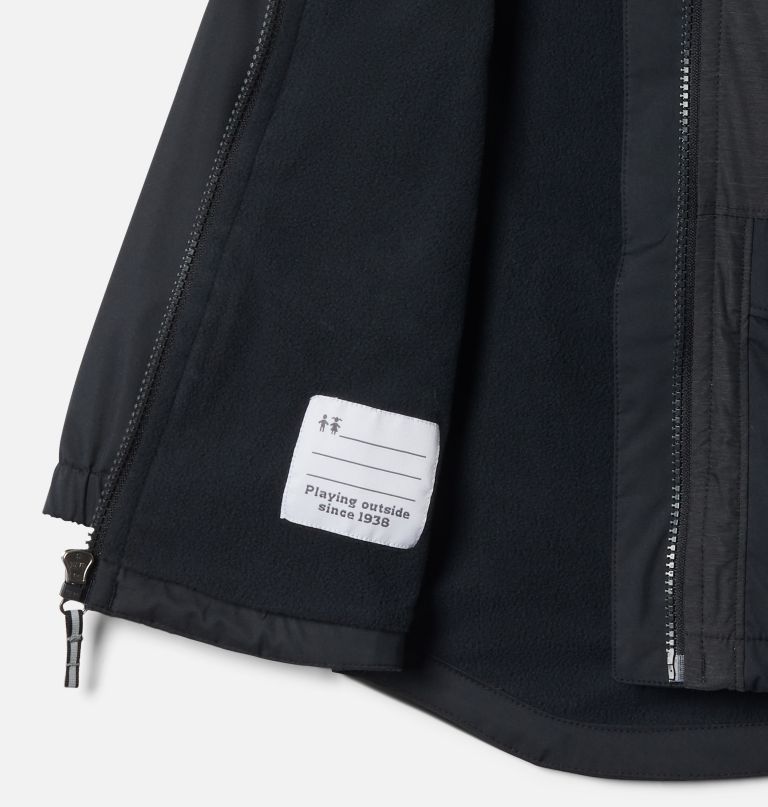 Columbia Girls Toddle Rain Trails Fleec Line Jacket