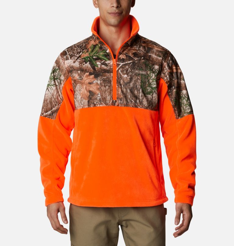 Columbia Men' PHG Fleec Overla 1/ Zi Pullover