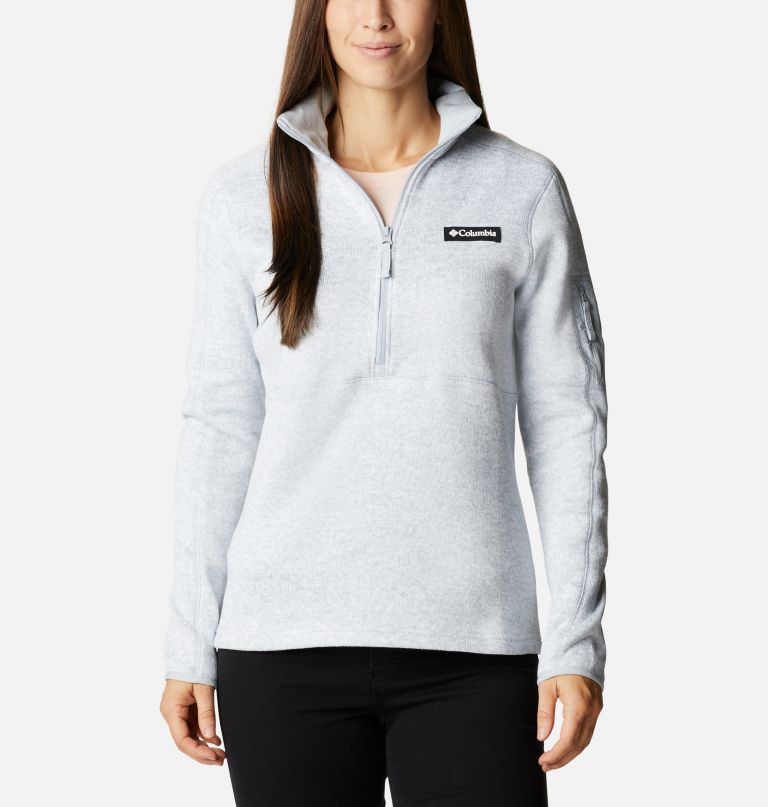 Columbia Women' Sweate Weather Fleec Hal Zi Pullover