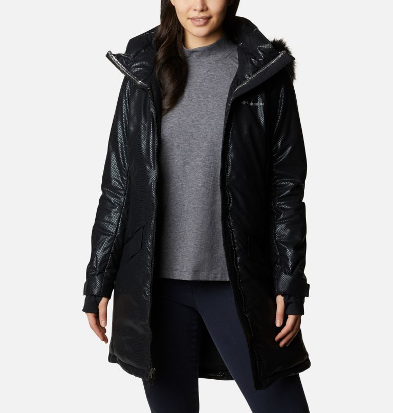 Columbia Women' Barret Spur I Blac Dot Dow Parka