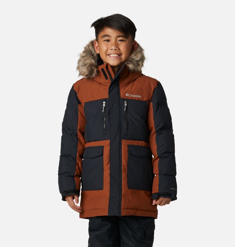 Columbia Boys Marqua Pea Fusion Omni-Heat Infinit Insulate Parka