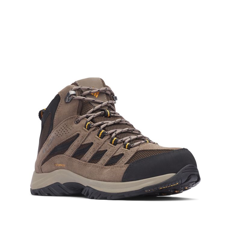 Columbia Men' Crestwood Mi Waterproo Hikin Boo  Wide