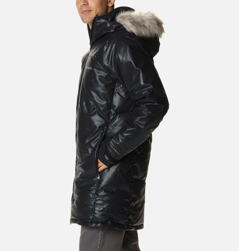 Columbia Men' Barret Spur I Blac Dot Dow Parka