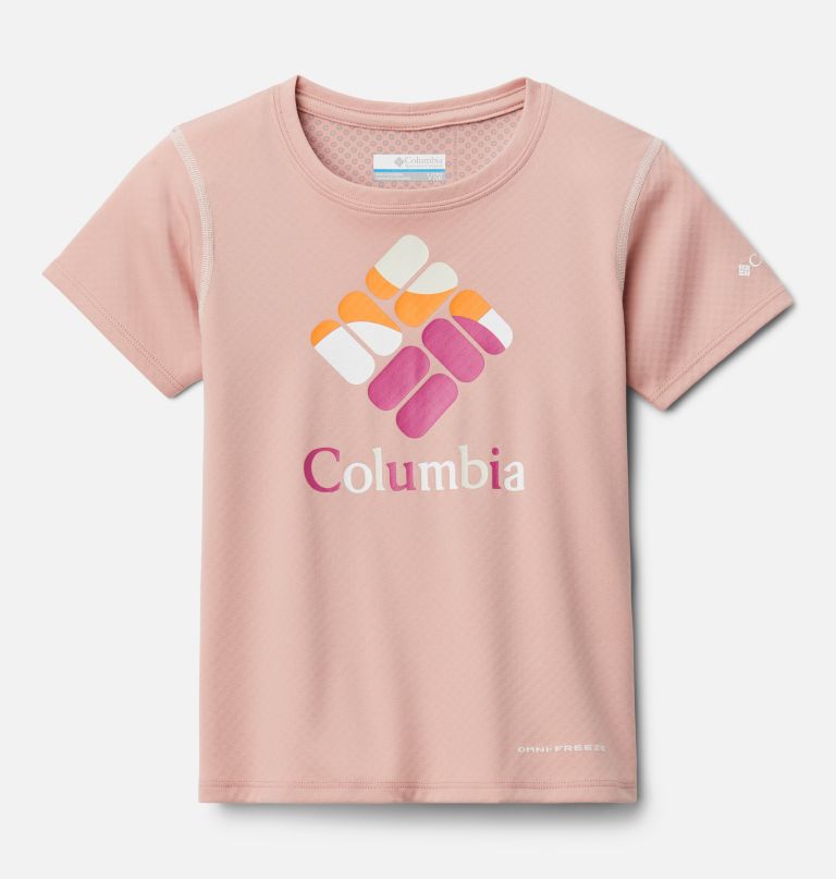 Columbia Girls Zer Rules Shor Sleev Graphi Shirt