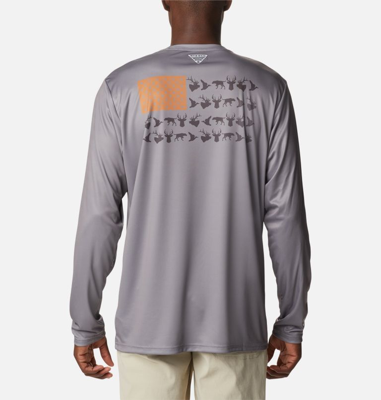 Columbia Men' PH Termina Shot Gam Fla Lon Sleev Shirt