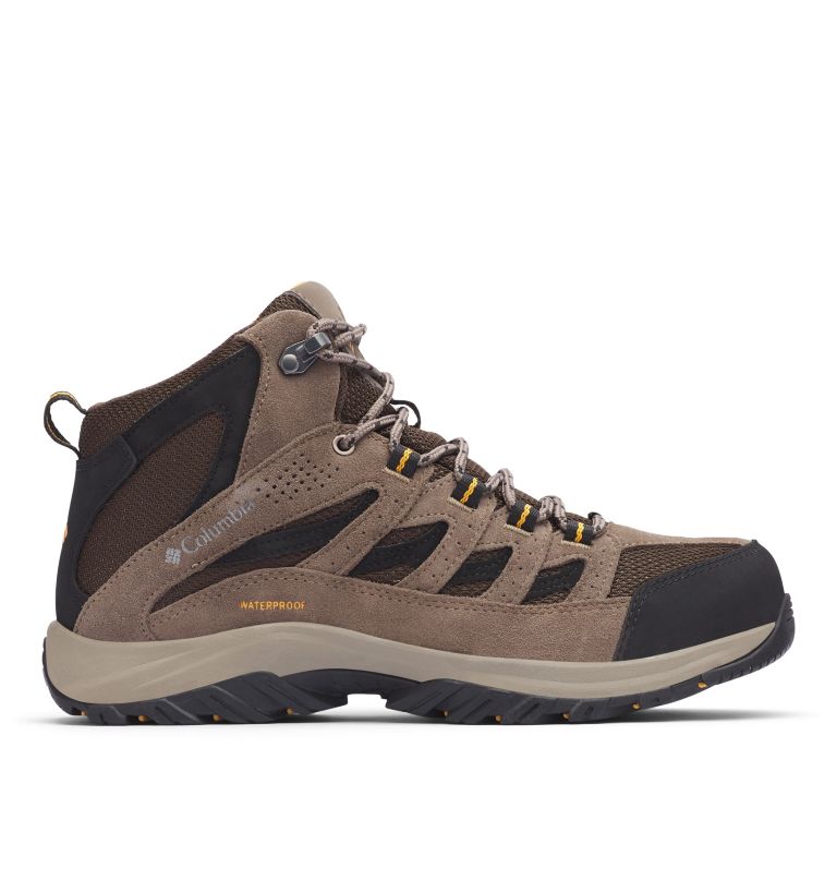 Columbia Men' Crestwood Mi Waterproo Hikin Boo  Wide