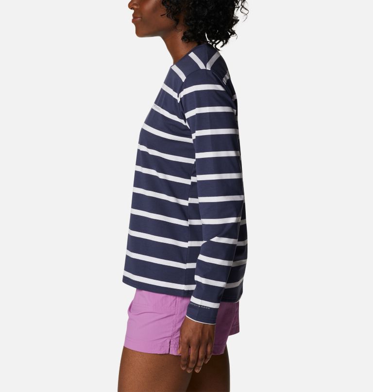 Columbia Women' Su Trek Patter Lon Sleev T-Shirt