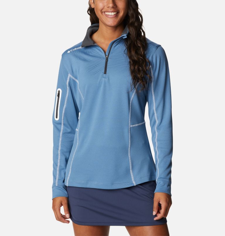 Columbia Women' Omni-Wick Shotgu Quarter-Zi Pullover