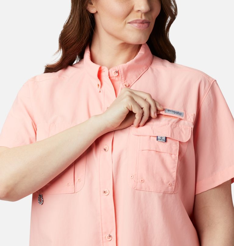 Columbia Women' PF Bahama Shor Sleev  Plu Size