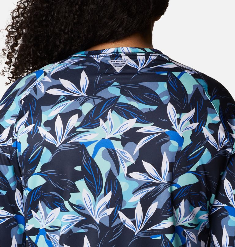 Columbia Women' PF Supe Tida Tee I Lon Sleev Shir  Plu Size