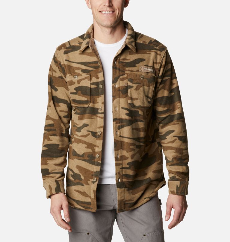 Columbia Men' PH Bucktail Fleec Ove Shirt
