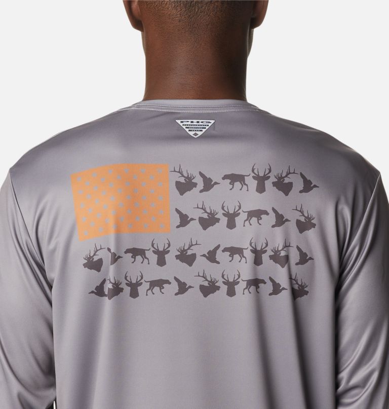 Columbia Men' PH Termina Shot Gam Fla Lon Sleev Shirt