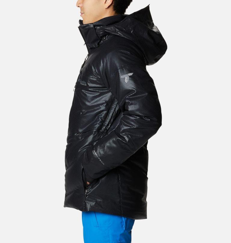 Columbia Men' Powde Keg Blac Dot Dow Jacket