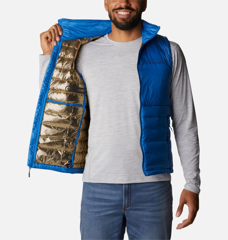 Columbia Men' Infinit Summit Omni-Heat Infinit Doubl Wall Dow Vest