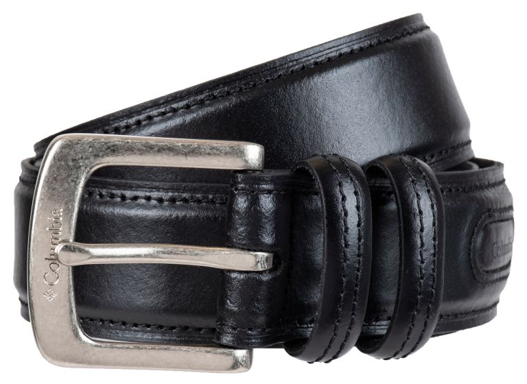 Columbia Men' Goos Lak Leathe Belt