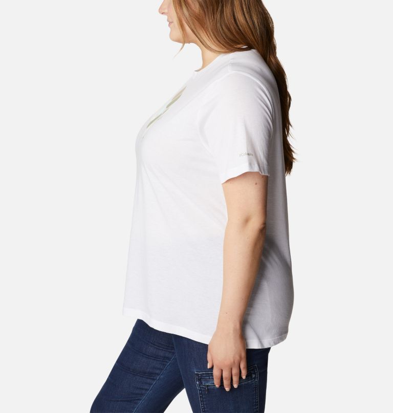 Columbia Women' Bluebir Day Relaxe Cre Nec To Shir  Plu Size