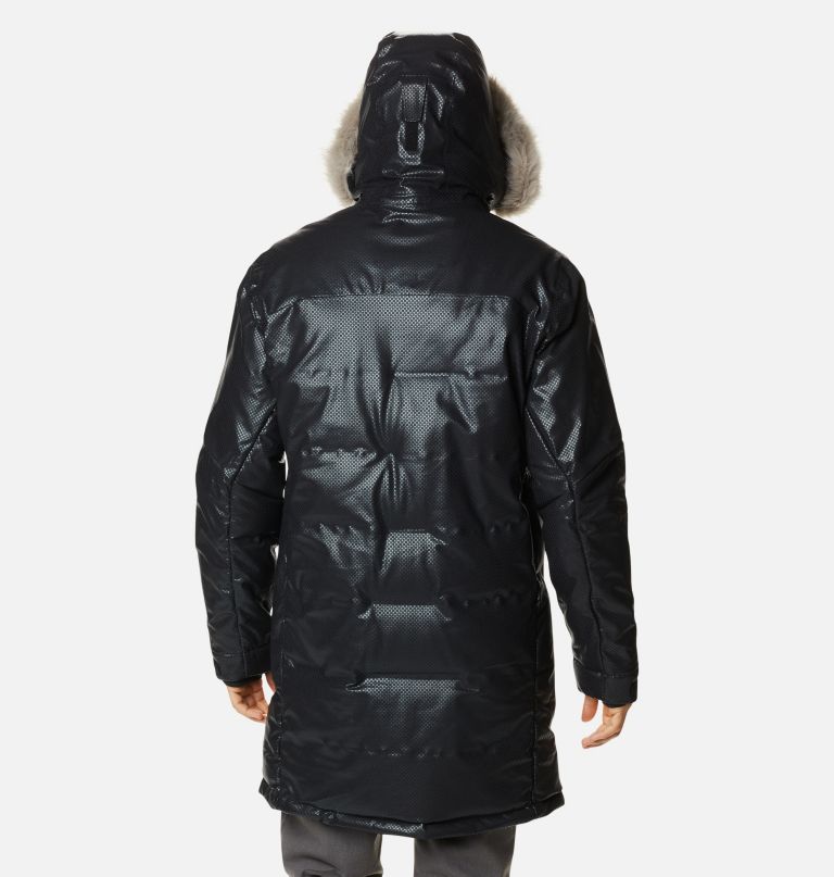 Columbia Men' Barret Spur I Blac Dot Dow Parka